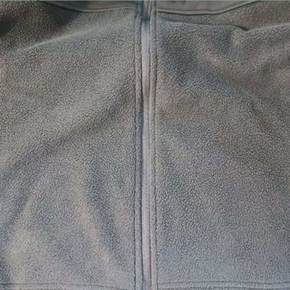 FREE COUNTRY mens Jacket Jet Black Zip-Up Hang Out Fleece Size Small - Picture 5 of 9